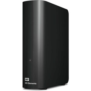 Western Digital elements desktop 16 tb 3.5 inch usb 3.0 micro-b (5gb/s) black ex...