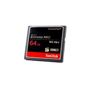 SanDisk Extreme PRO 64GB 160MB/s UDMA 7 CF Card (Condition: Excellent)