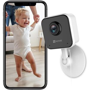 Ezviz H1c Telecamera Wi-Fi Da Interno Full Hd 1080p Con Audio Bidirezionale, Visione Notturna 10 M Baby Monitor
