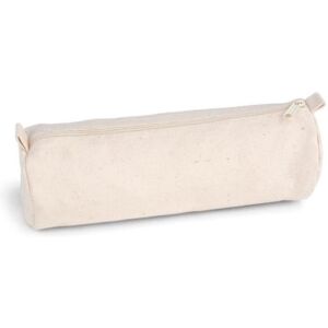 Astuccio matite in cotone 100%  ø7x22cm leggero beige Personalizzate o neutre