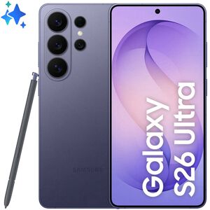 Samsung Galaxy S26 Ultra Smartphone AI, 512GB, Privacy Display integrato, Processore potente, Assistente Foto, Camera 200 MP, 5000 mAh, Cobalt Violet