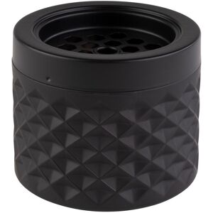 APS Posacenere antivento "Nebula" 9,5 cm Nero Opaco