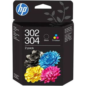 Cartuccia stampante HP 302/304 (B82L1AE) - Nero + 3 colori Multipack
