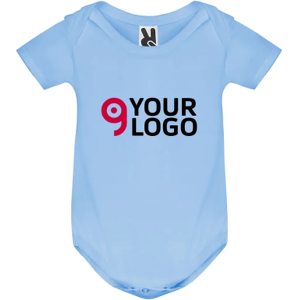 Body neonato Honey in cotone ed elastan, manica corta Personalizzate o neutre Roly