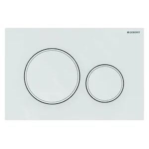 Geberit Placca 2 Tasti Sigma Bianco Codice Prod: 115.882.11.1