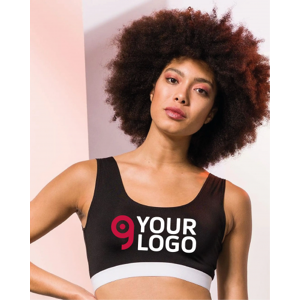 Top corto alla moda da donna Girocollo PROFIT Personalizzate o neutre SF
