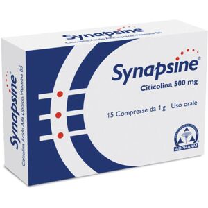 A.B.PHARM Srl Synapsine Blister 15 Compresse – Integratore per Memoria e Concentrazione