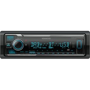 Kenwood Electronics KMM-BT508DAB Ricevitore multimediale per auto Nero 200 W Bluetooth (KMMBT508DAB)
